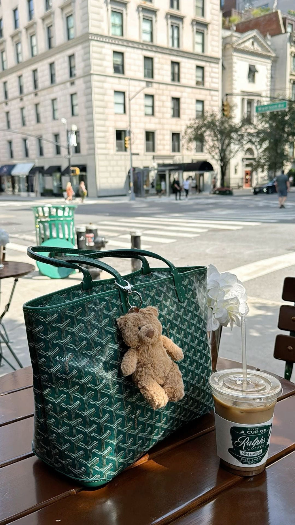 Goyard Artois MM Bag Green