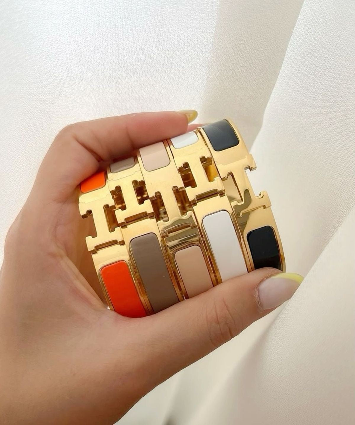 Hermes cuff gold hardware