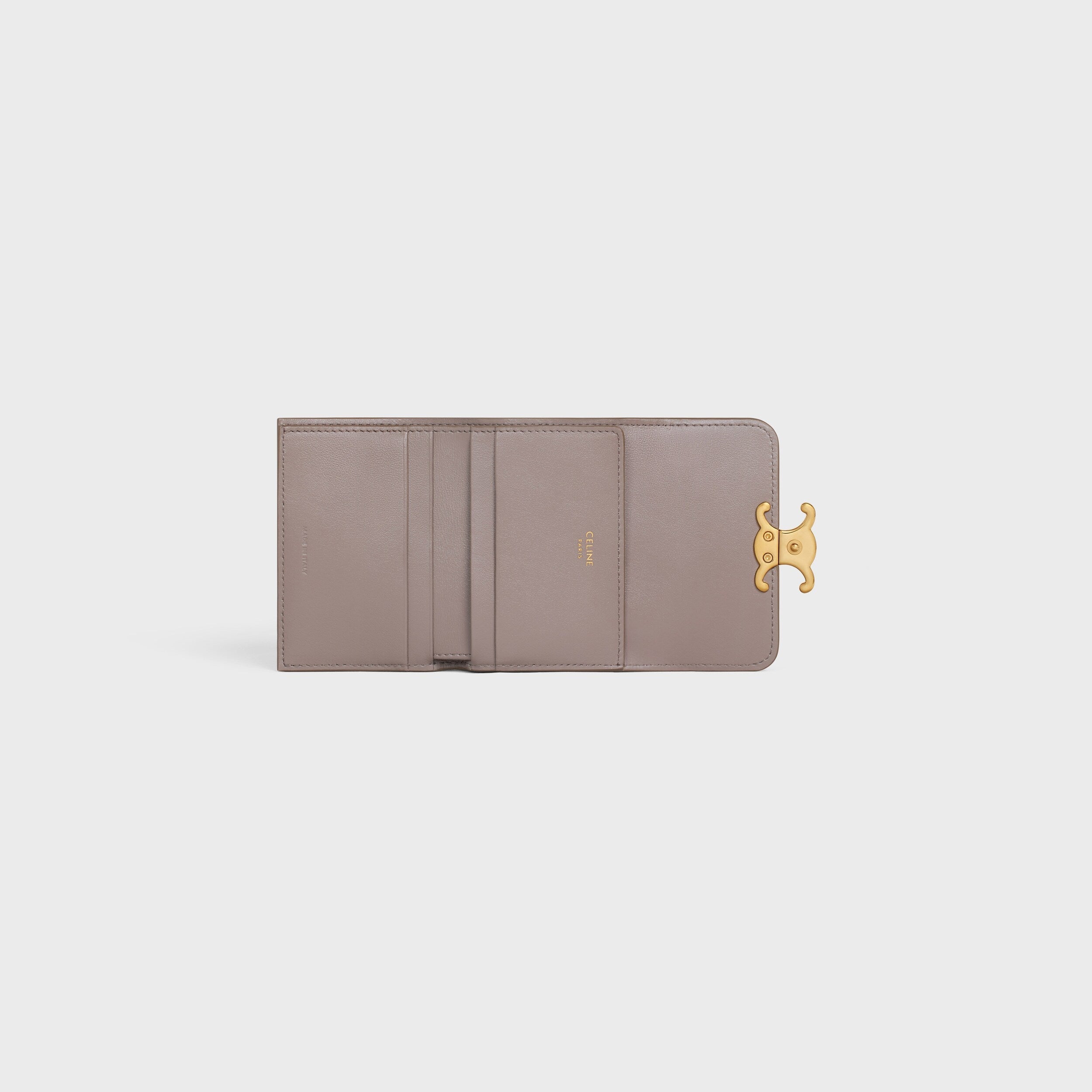 CELINE COMPACT WALLET WITH COIN TRIOMPHE