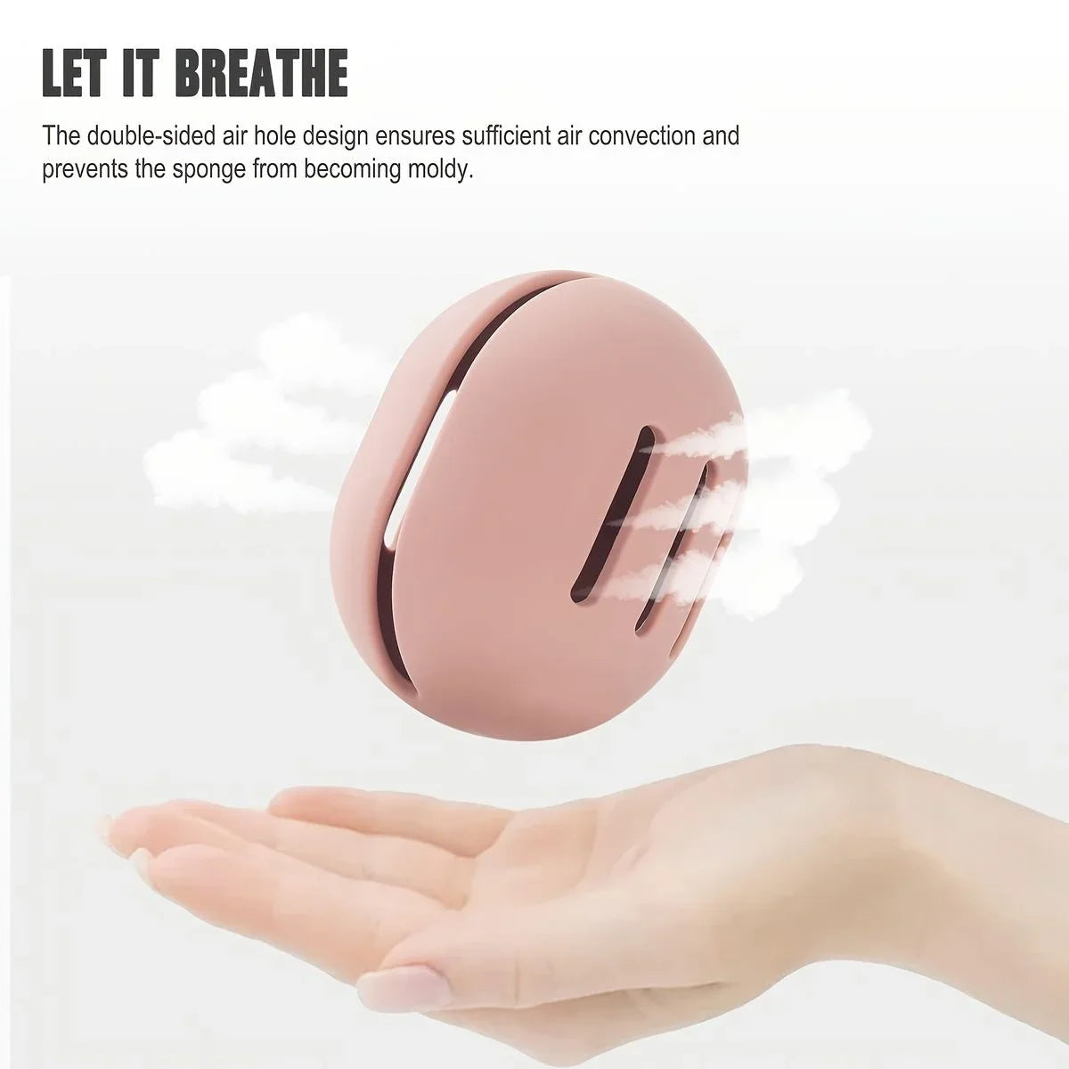 Portable beauty blender holder