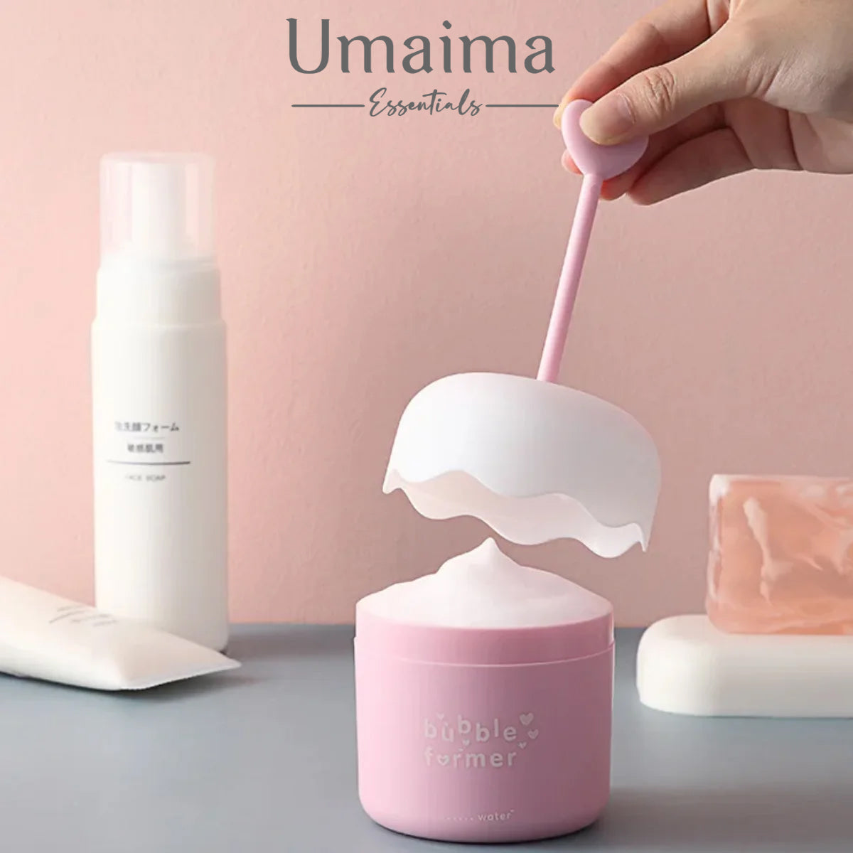BUBBLE FORMER – face cleansing 😶‍🌫️🌫️