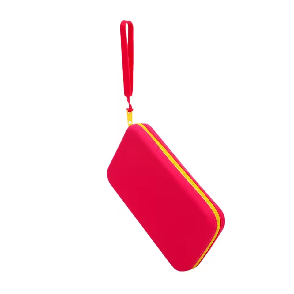 Silicone Makeup Bag, Portable Travel Cosmetic Bag for Women, Washable Versatile Zipper
