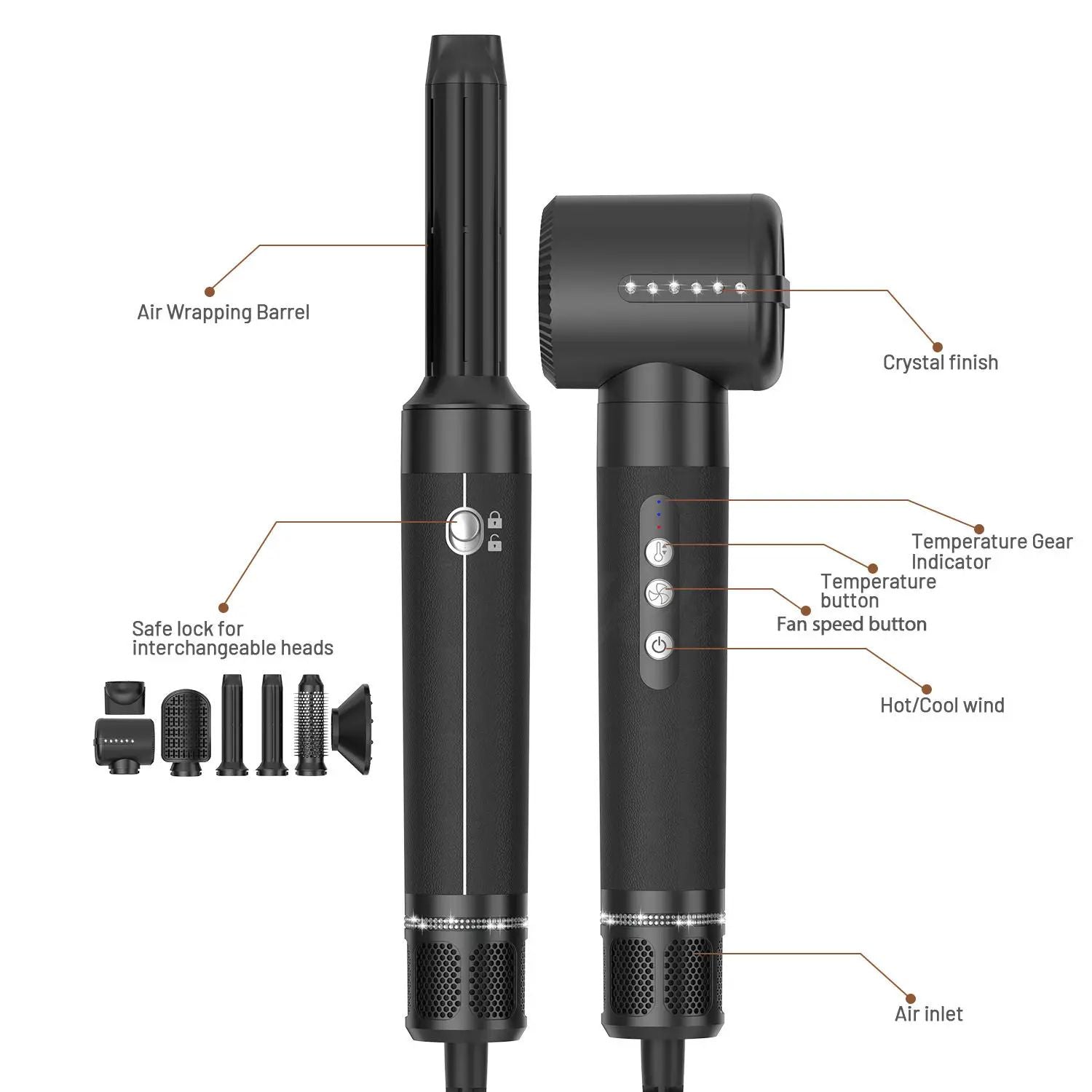 Amazon 7in1 Hair Multistyler